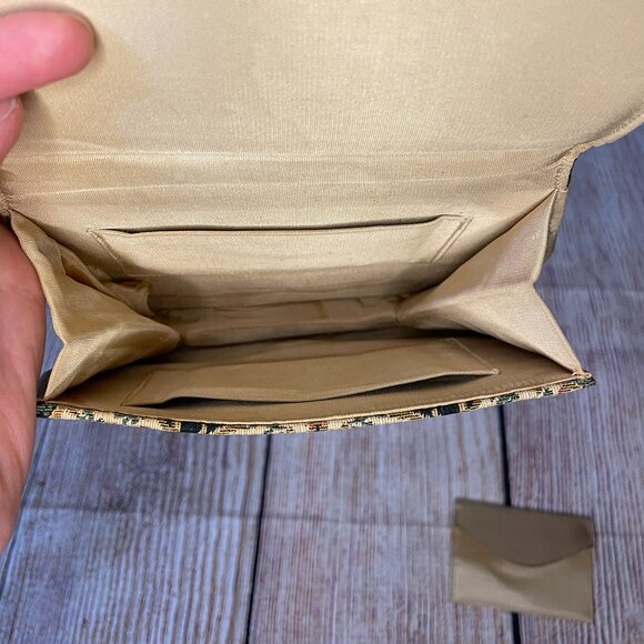 Vintage 40s/50s Walborg Floral Tapestry Clutch - Picture 4 of 4